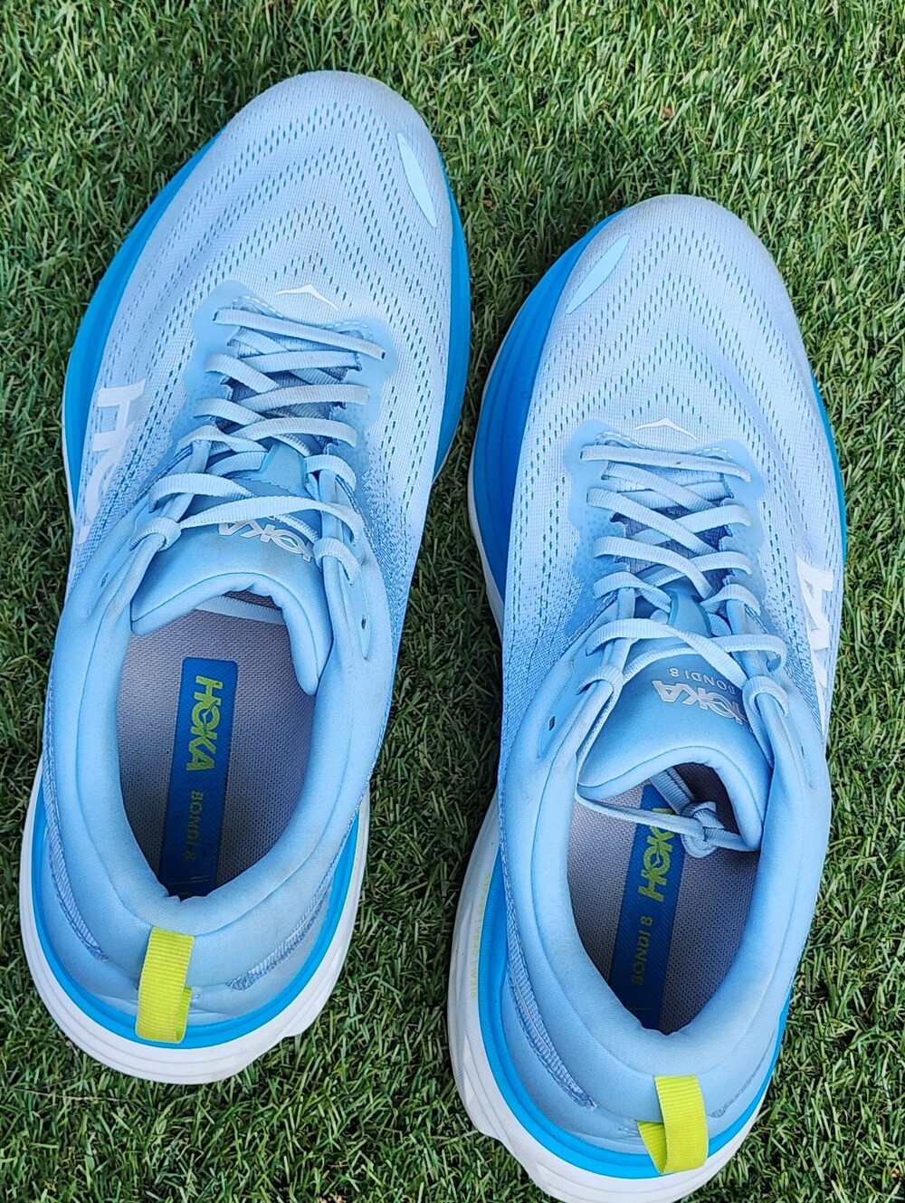 HOKA BONDI 8 - Men's Sneakers  - SIZE 14 (E2 WIDE ) - Picture 7 of 9